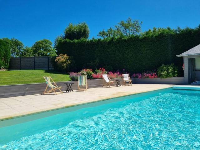 Auge Horizon Bed & Breakfast Saint-Benoit-d'Hebertot Exterior foto
